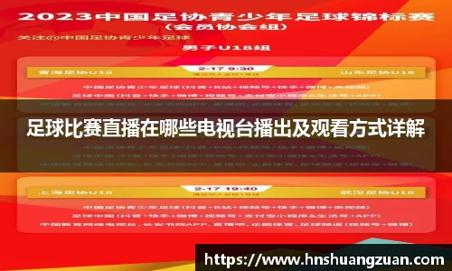 足球比赛直播在哪些电视台播出及观看方式详解